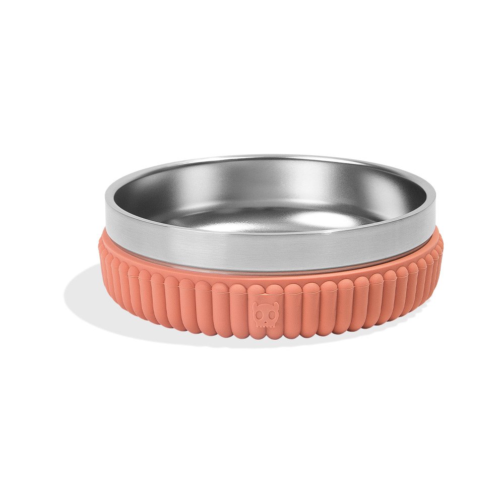 Comedouro Zee.Dog Tuff Pequeno Stripes Clay para Cães