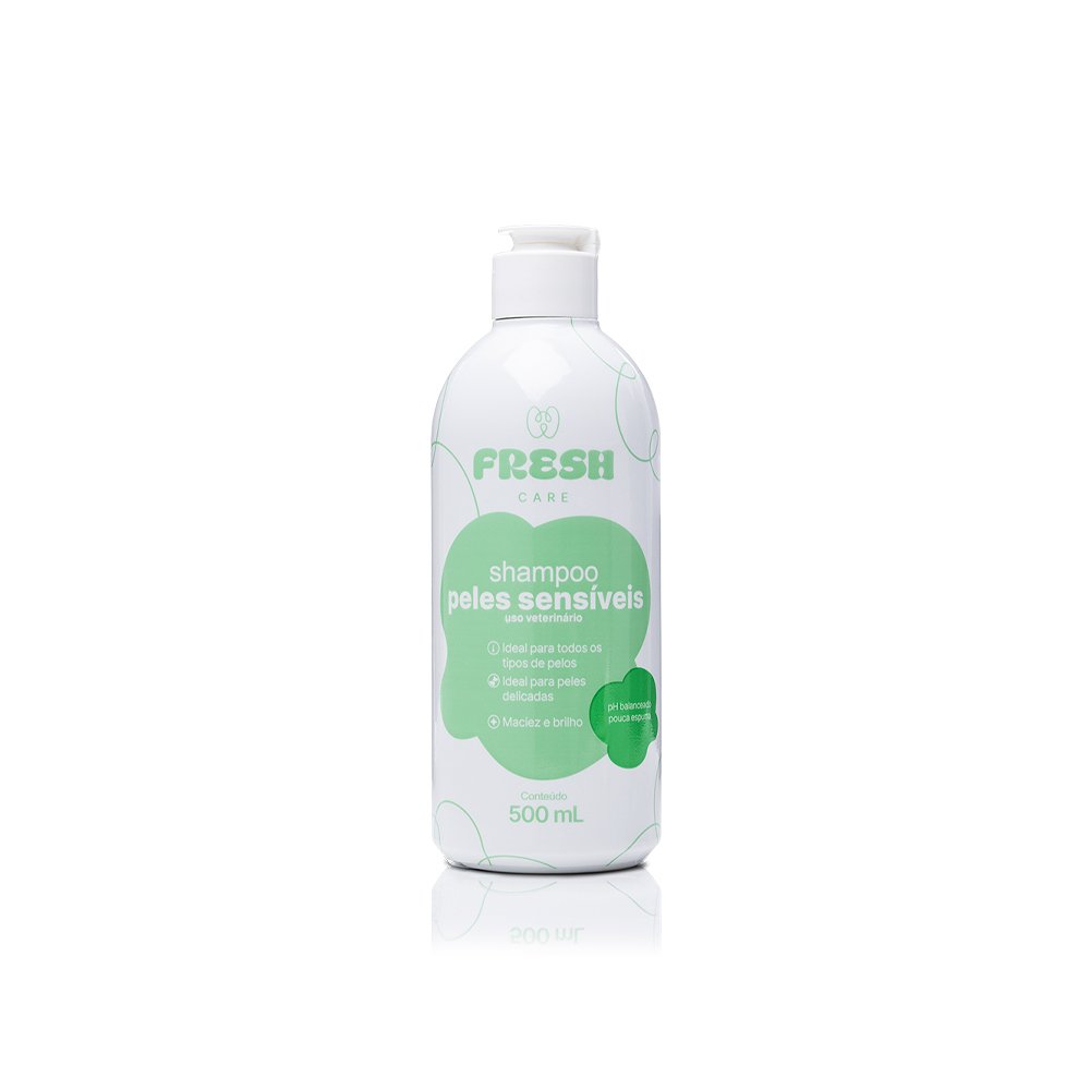 Shampoo Fresh Care Peles Sensíveis para Cães 500ml